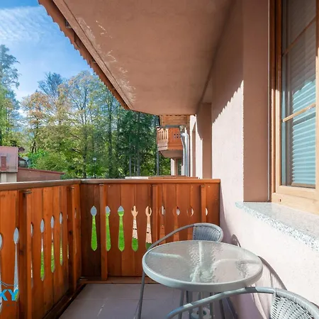 Bluesky - Centrum Karpacza, Blisko Pkp, Balkon, Spokojna Zielona Okolica Apartamento