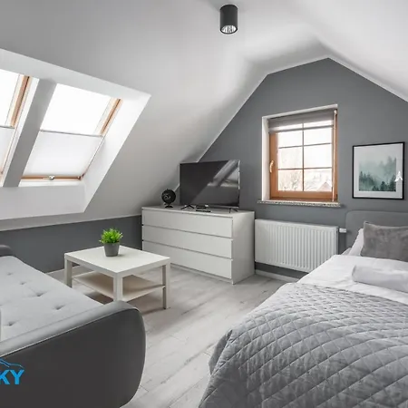 Apartmán Bluesky - Centrum Karpacza, Blisko Pkp, Balkon, Spokojna Zielona Okolica Karpacz