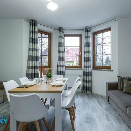 Apartmán Bluesky - Centrum Karpacza, Blisko Pkp, Balkon, Spokojna Zielona Okolica *