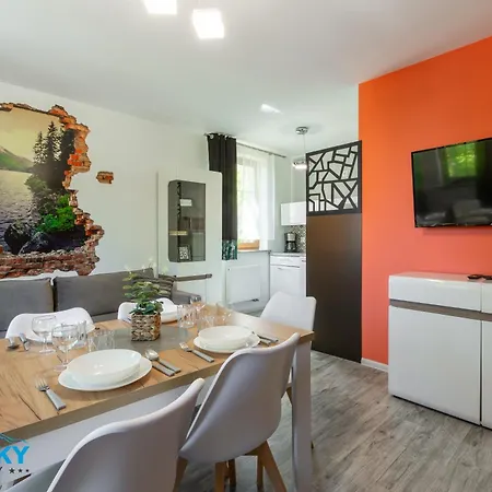Bluesky - Centrum Karpacza, Blisko Pkp, Balkon, Spokojna Zielona Okolica Apartamento