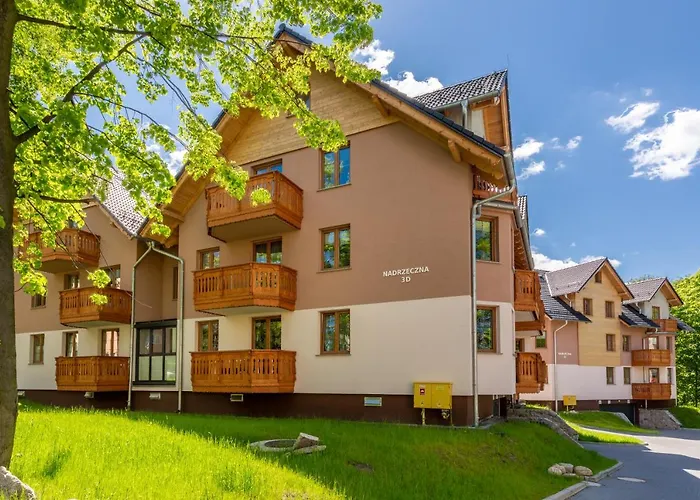 Bluesky - Nadrzeczna 3d-3e, Blisko Centrum Karpacza, Dworca Pkp W Zielonej Okolicy Διαμέρισμα Karpacz