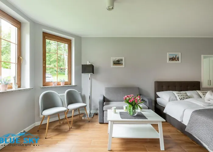 Bluesky - Nadrzeczna 3d-3e, Blisko Centrum Karpacza, Dworca Pkp W Zielonej Okolicy 아파트 카르파츠